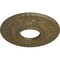 Ekena Millwork Hurley Ceiling Medallion (Canopies up to 7 1/4"), 22 1/8"OD x 7 1/4"ID x 1 3/4"P, Mississippi Mud CM26HUMMF - alternate 2